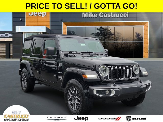 Used 2024 Jeep Wrangler Unlimited Sahara AWD/4WD image 1