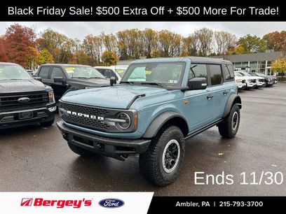 Certified 2022 Ford Bronco Badlands