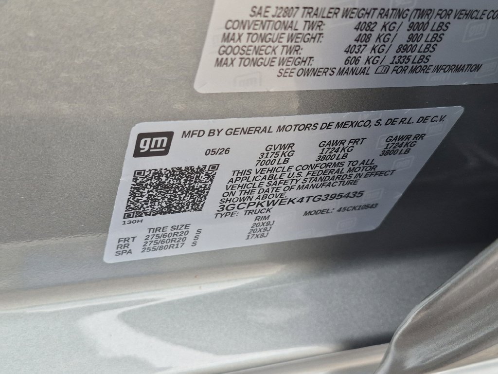 New 2026 Chevrolet Silverado 1500 RST w/ RST Select Package AWD/4WD image 39