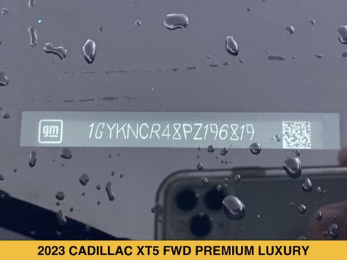 Certified 2023 Cadillac XT5 Premium Luxury w/ LPO, Floor Liner Package FWD image 17