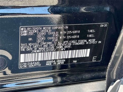 Certified 2020 Toyota RAV4 Limited image 21