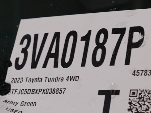 Used 2023 Toyota Tundra Limited AWD/4WD image 32
