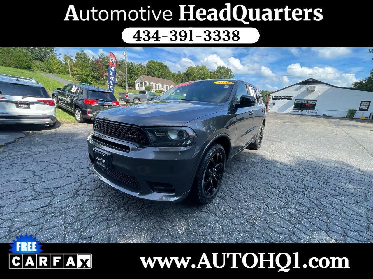 Used 2019 Dodge Durango GT w/ Blacktop Package AWD/4WD image 1