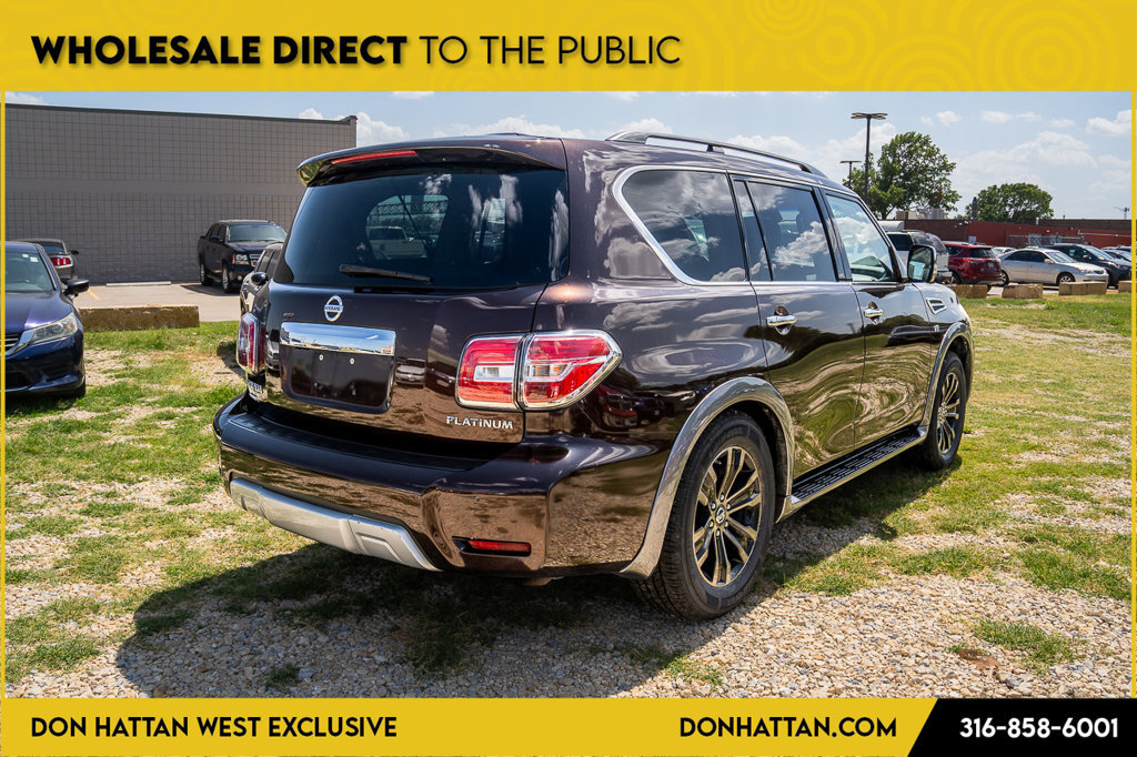 Used 2017 Nissan Armada Platinum w/ Captain Seat Package AWD/4WD image 36