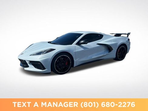 Used 2023 Chevrolet Corvette Stingray Premium Cpe w/ Stealth Interior Trim Package RWD image 1