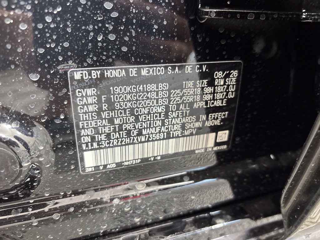 New 2027 Honda HR-V EX-L image 34