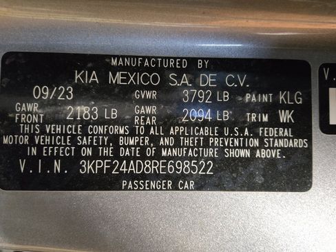 Used 2024 Kia Forte LXS FWD image 33