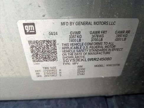 Certified 2024 Cadillac Escalade Sport w/ LPO, ONYX Package image 22