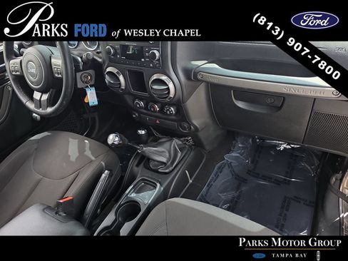Used 2016 Jeep Wrangler Unlimited Sport w/ Max Tow Package AWD/4WD image 10