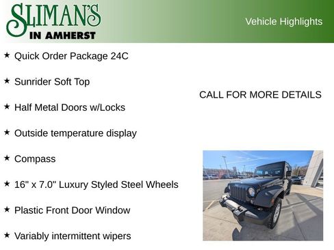 Used 2016 Jeep Wrangler Unlimited Sport AWD/4WD image 7