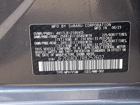 Certified 2024 Subaru Crosstrek 2.0i Premium AWD/4WD image 9