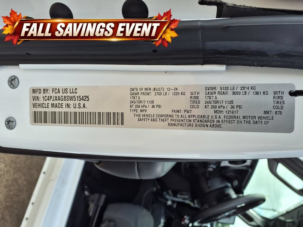 Used 2025 Jeep Wrangler Sport AWD/4WD image 13