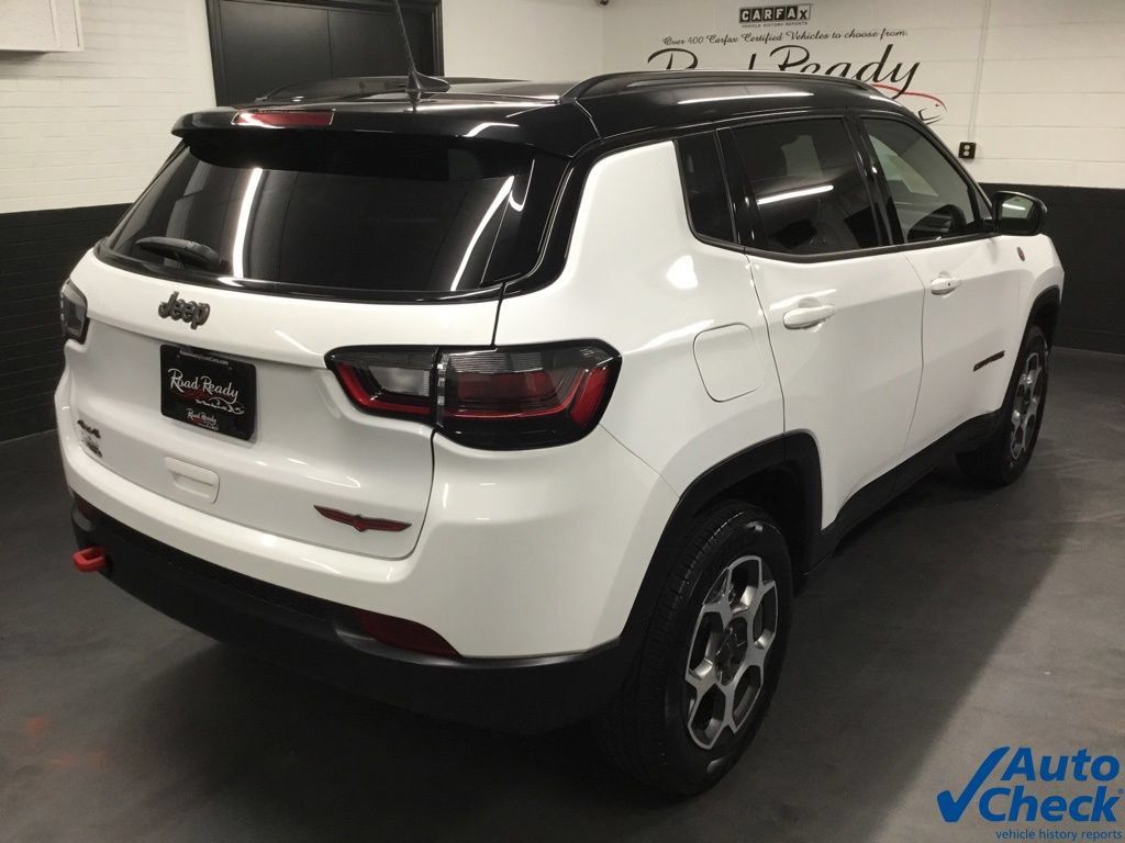 Used 2022 Jeep Compass Trailhawk w/ Trailhawk Elite Group AWD/4WD image 11