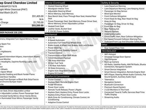 Used 2023 Jeep Grand Cherokee Limited AWD/4WD image 7