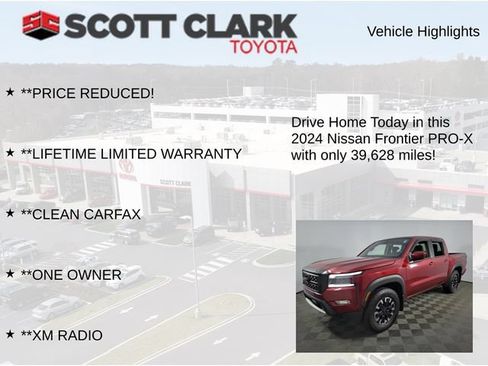 Used 2024 Nissan Frontier Pro-X w/ Technology Package RWD image 13