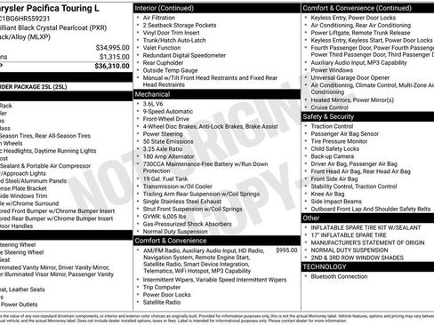 Used 2017 Chrysler Pacifica Touring-L image 32