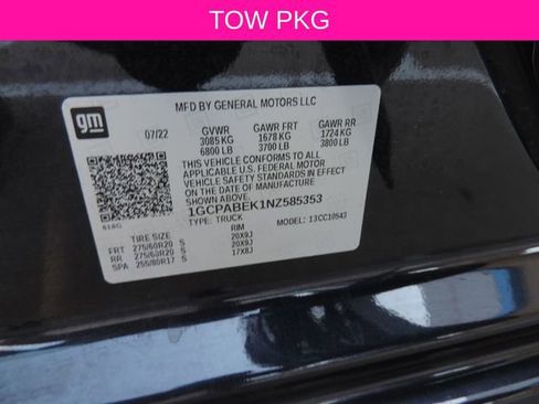 Certified 2022 Chevrolet Silverado 1500 Custom RWD image 16
