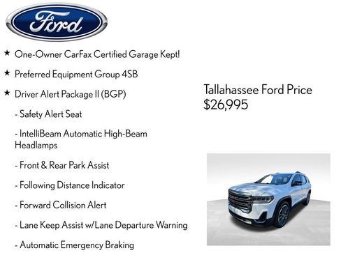 Used 2020 GMC Acadia AT4 w/ Driver Alert Package II image 4