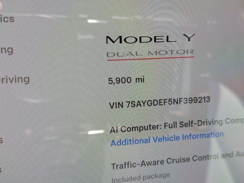 Used 2022 Tesla Model Y Performance AWD/4WD image 22