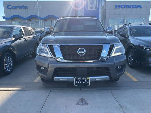 Used 2017 Nissan Armada Platinum w/ Captain Seat Package AWD/4WD image 8