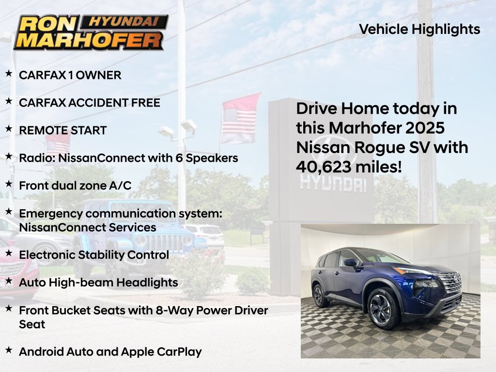 Used 2025 Nissan Rogue SV FWD image 15