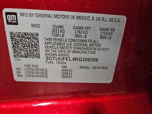 Used 2024 GMC Sierra 1500 AT4X AWD/4WD image 23