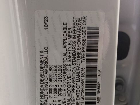Certified 2024 Honda Accord EX-L image 29