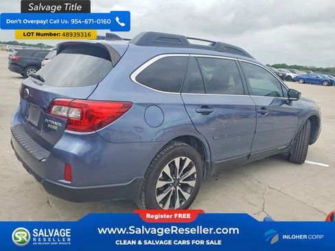Used 2016 Subaru Outback 2.5i Limited image 4