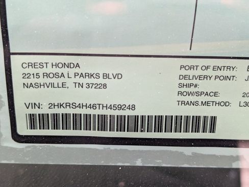 New 2026 Honda CR-V EX image 23