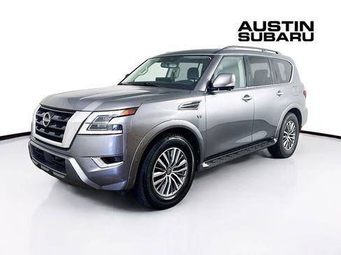 Used 2021 Nissan Armada SL w/ Captain's Chairs Package image 3