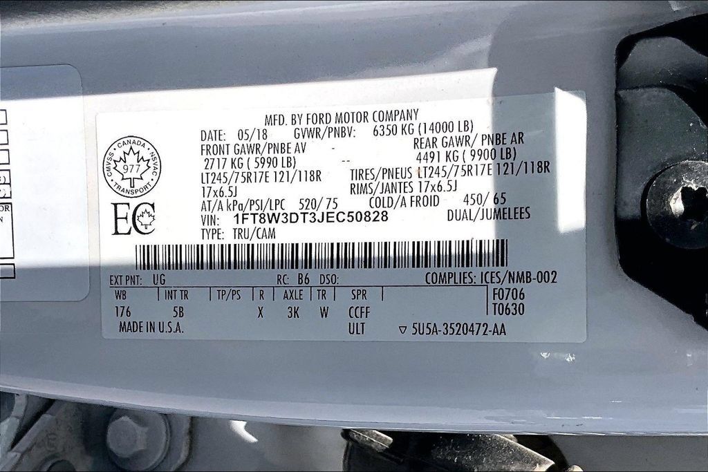 Used 2018 Ford F350 Lariat w/ Lariat Ultimate Package AWD/4WD image 28