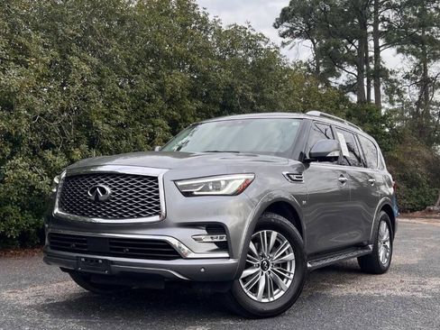 Used 2019 INFINITI QX80 Luxe w/ Cargo Package image 1