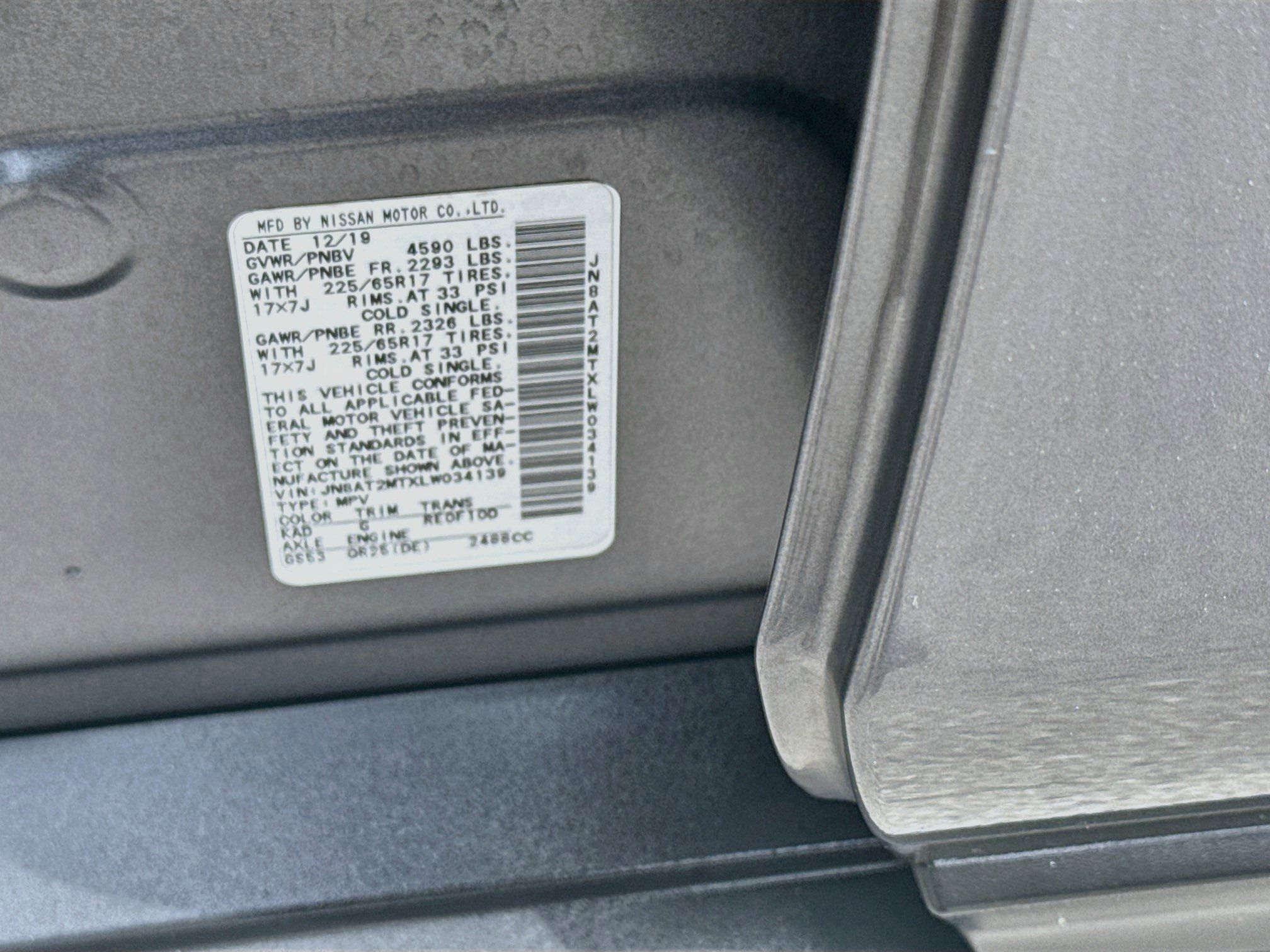 Used 2020 Nissan Rogue SV FWD image 37