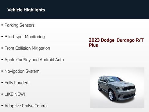Used 2023 Dodge Durango R/T RWD image 5
