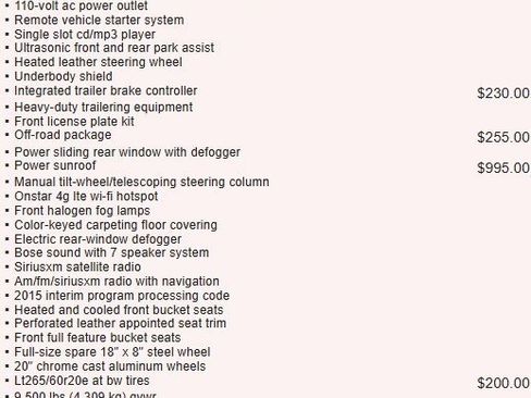 Used 2015 GMC Sierra 2500 Denali w/ Suspension Package, Off-Road image 7