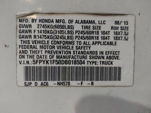 Used 2013 Honda Ridgeline RTL image 33