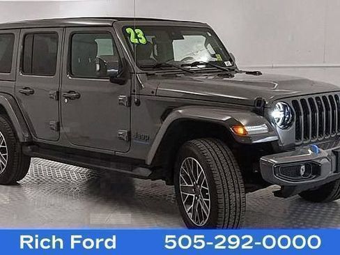 Used 2023 Jeep Wrangler Unlimited Sahara AWD/4WD image 1