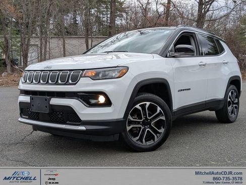Certified 2022 Jeep Compass Limited AWD/4WD image 1