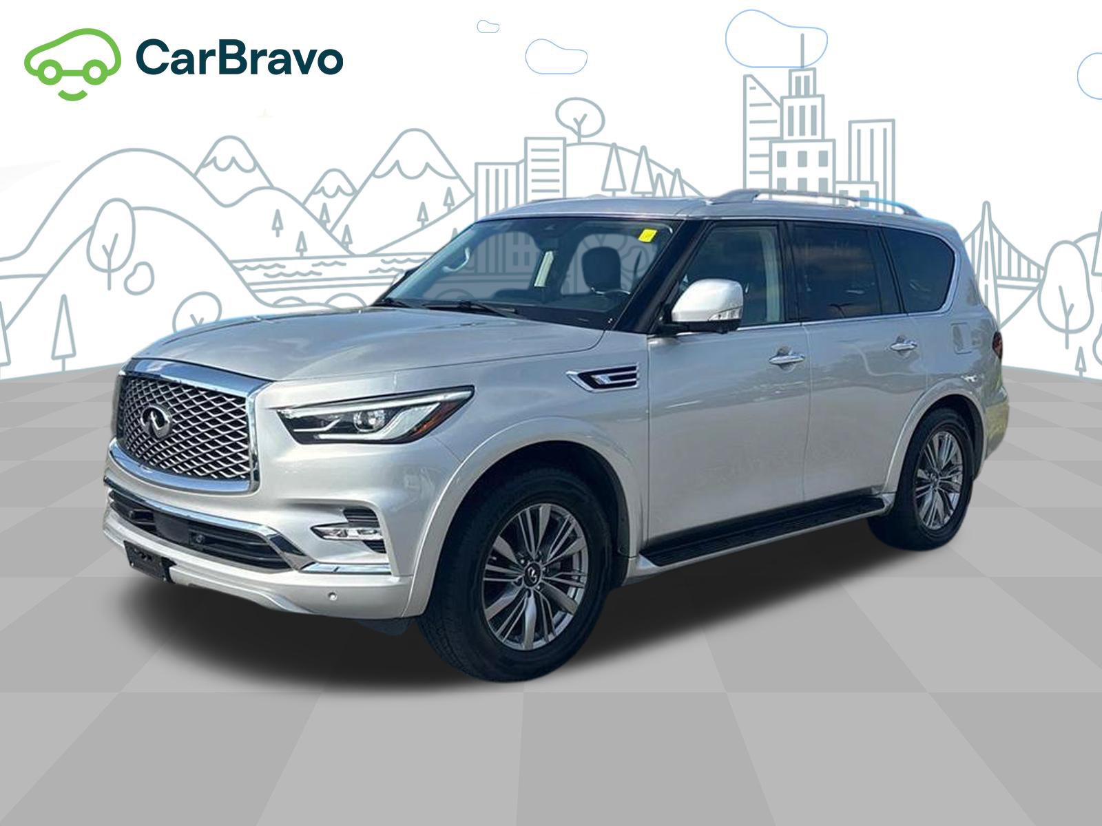 Used 2022 INFINITI QX80 Luxe AWD/4WD image 1