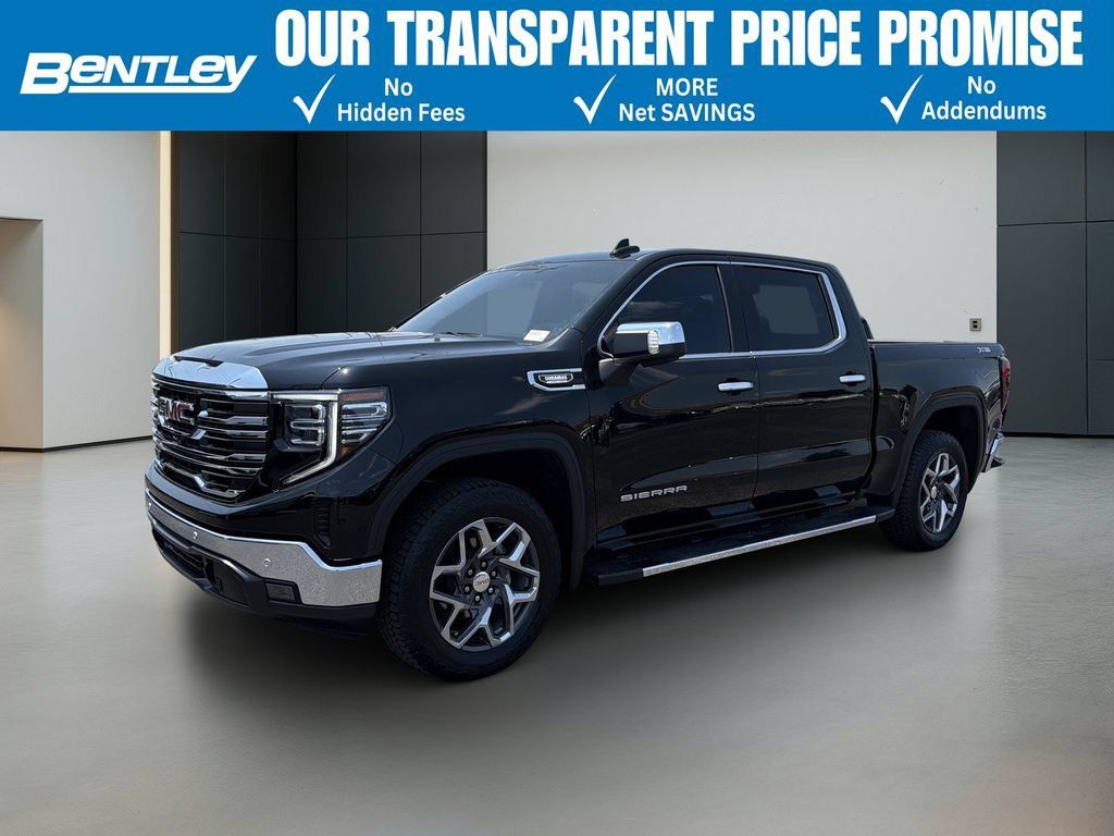 Certified 2025 GMC Sierra 1500 SLT w/ SLT Premium Plus Package AWD/4WD 360° Tour