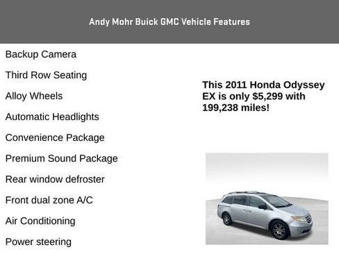 Used 2011 Honda Odyssey EX image 4
