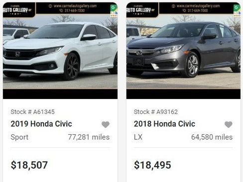 Used 2019 Honda Civic Sport image 4