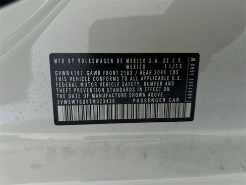 New 2026 Volkswagen Jetta S image 42