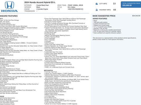 Used 2024 Honda Accord EX-L image 4