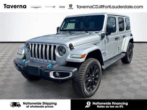 Used 2023 Jeep Wrangler Unlimited Sahara w/ Cold Weather Group AWD/4WD image 1