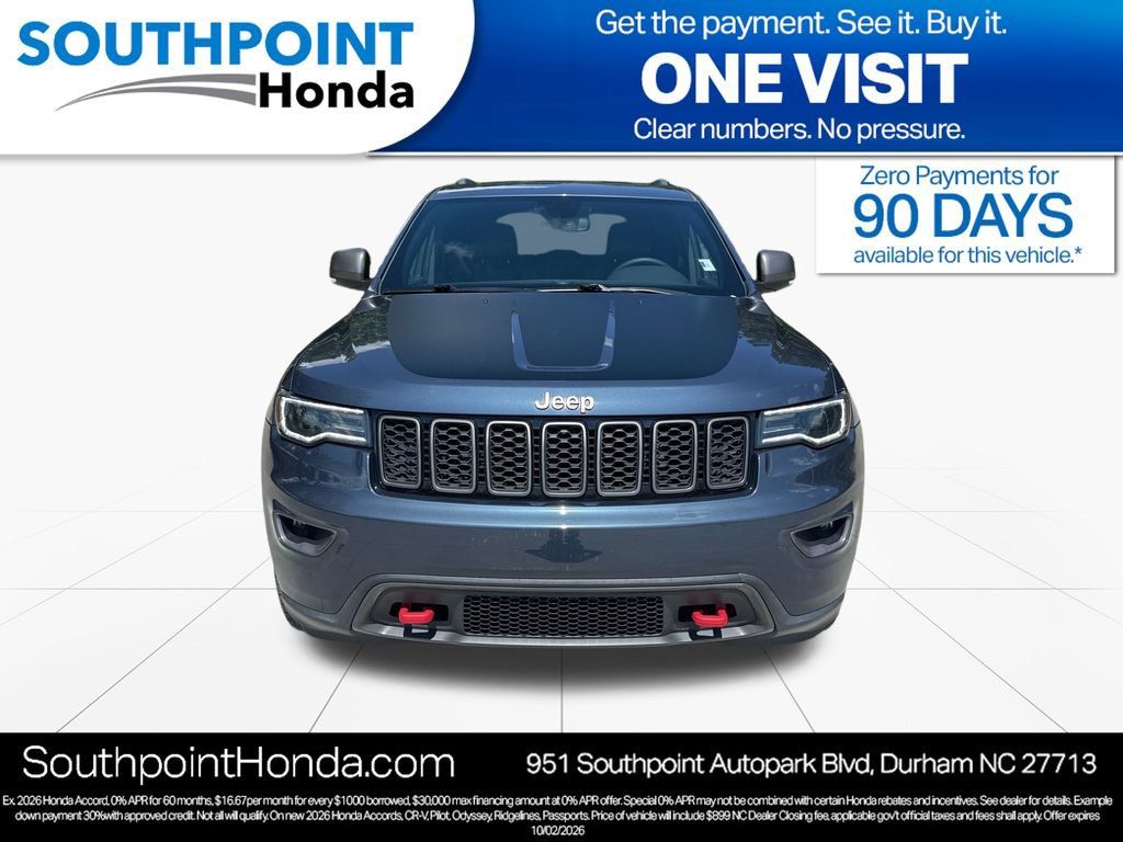 Used 2021 Jeep Grand Cherokee Trailhawk w/ Premium Lighting Group AWD/4WD image 2