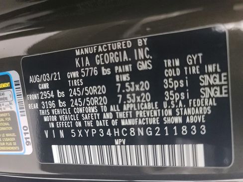 Used 2022 Kia Telluride EX w/ EX Premium Package image 45