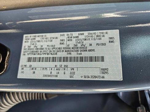Used 2023 Ford F150 Raptor w/ Blue Interior Package AWD/4WD image 21