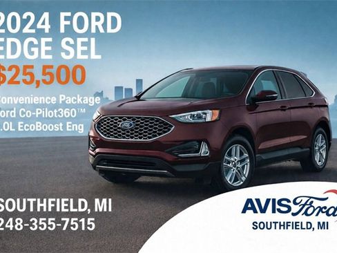 Certified 2024 Ford Edge SEL w/ Convenience Package image 1