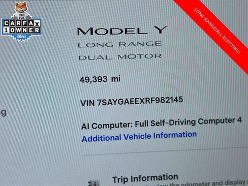 Used 2024 Tesla Model Y Long Range AWD/4WD image 12